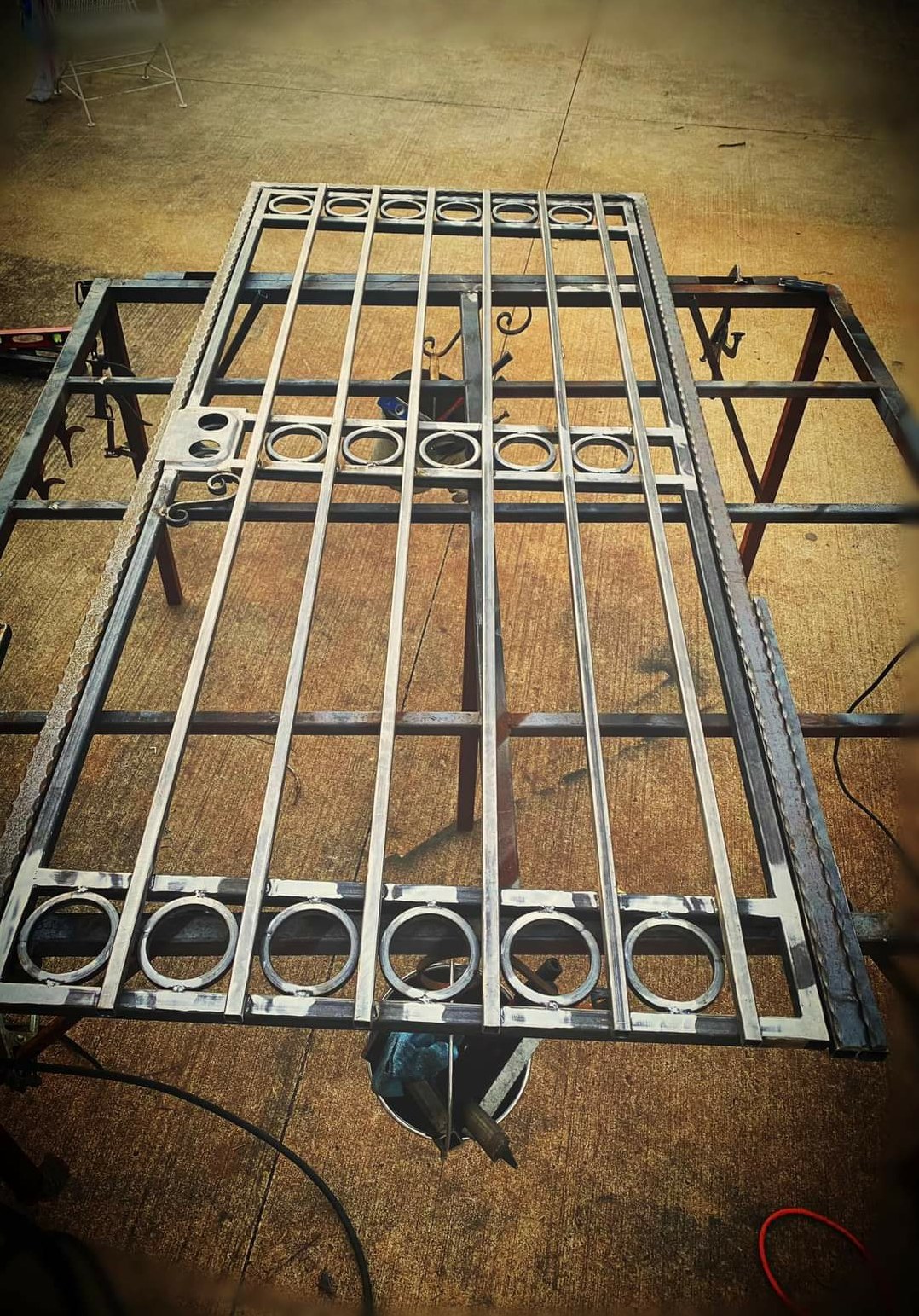 Ornamental gate fabrication